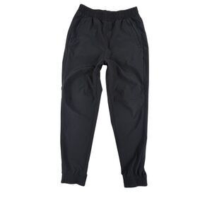 All In Motion Joggers Youth XS Black Performance Activewear Tapered Track Pants